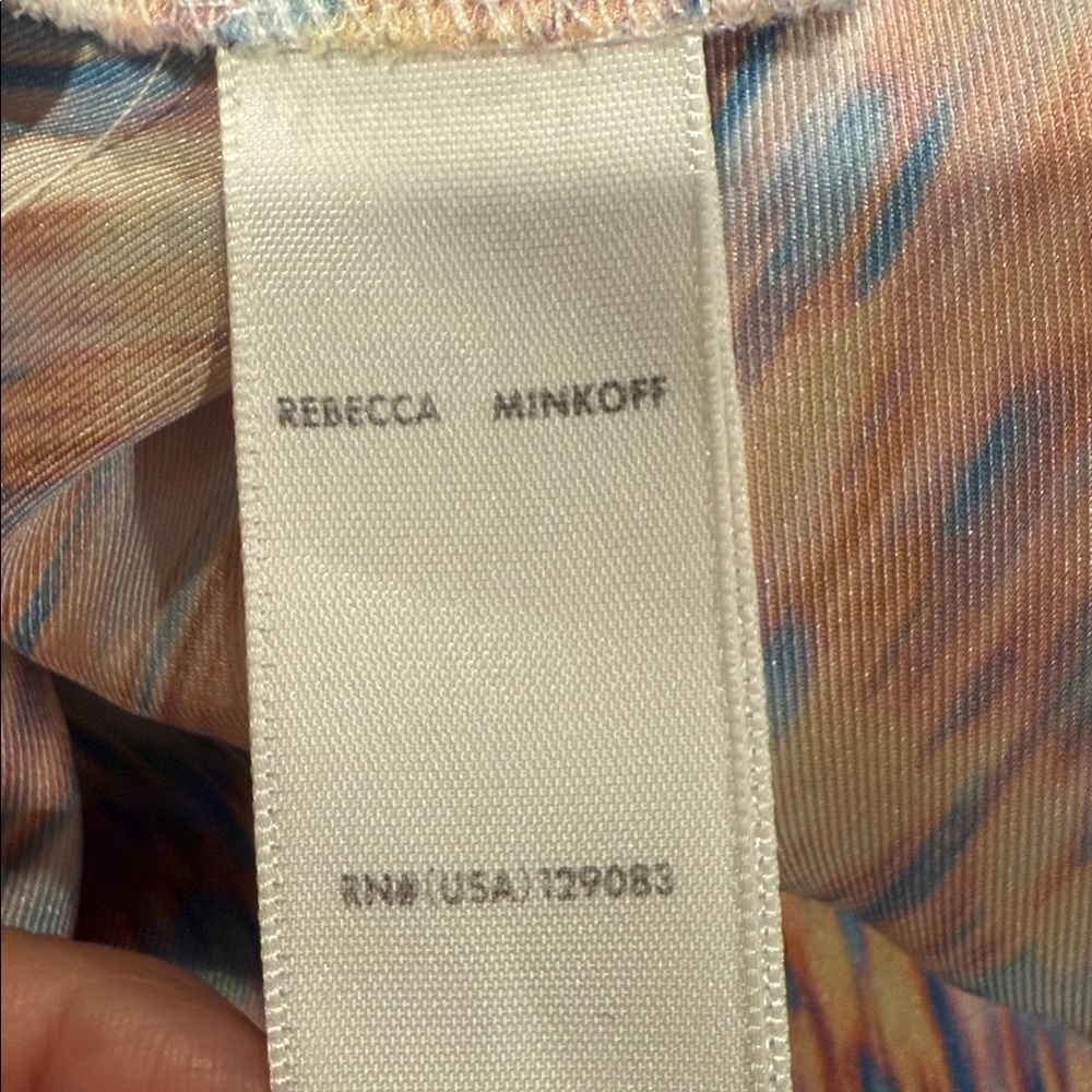 Rebecca Minkoff WOMENS Colorful A-Line Skirt 8 - Picture 9 of 10